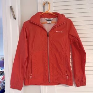 Columbia Windbreaker Salmon Color XS